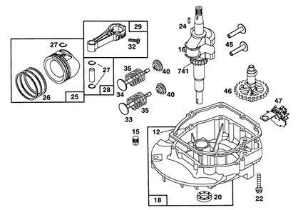 Engine Model 124702-3115-01 Diagram and Parts List for 20563 1000001 - 1999999 Toro Lawn Mower