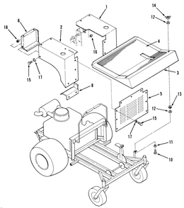 Part Location Diagram of 111909 Toro DISCONTINUED