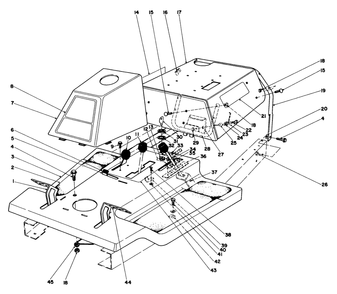 Part Location Diagram of 19-1610 Toro DISCONTINUED