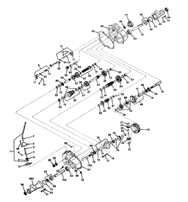 Transaxle Assembly Model No. 2301-A Diagram and Parts List for 55402 0000001 - 0999999 Toro Lawn Tractor