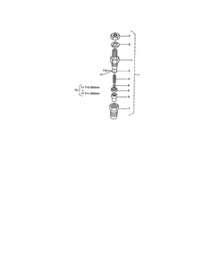 Nozzle Holder Diagram and Parts List for 74264 260000001 AND UP Toro Lawn Mower