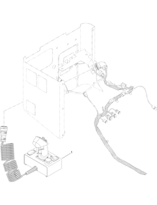 Travel Pendant Assembly Diagram and Parts List for 23803 400000000 - 999999999 Toro Lawn Tractor Accessories