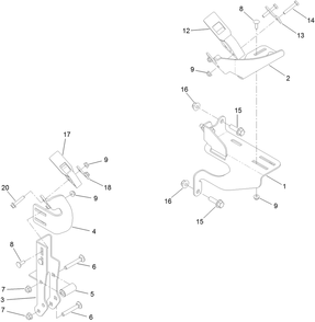 Part Location Diagram of 127-8639 Toro Screw-Hhf