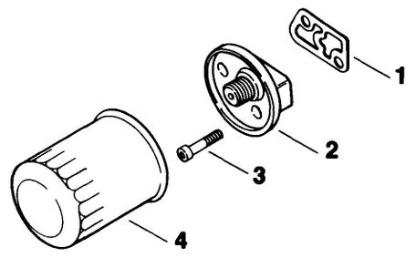 Oil Filter-Engine Model No. Mv16s-Type 56519 Diagram and Parts List for 30180 200001 - 299999 Toro Lawn Tractor Accessories