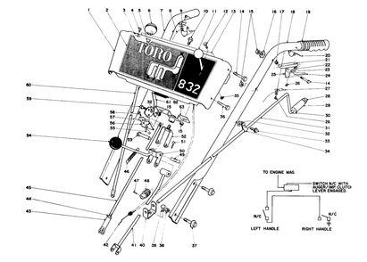 Part Location Diagram of 201040 Toro DISCONTINUED
