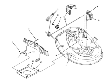 Part Location Diagram of 88-4900 Toro DISCONTINUED