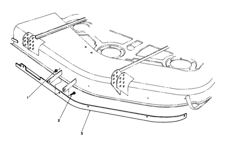 Baffle Kit Part No. 68-7210 (Optional) For (Model No. 30753) Diagram and Parts List for 30753 900001 - 999999 Toro Lawn Mower
