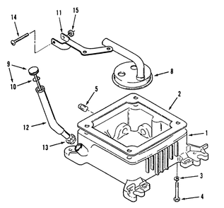 Oil Base And Fill Tube And Bracket Diagram and Parts List for 73420 4900001 - 4999999 Toro Lawn Tractor