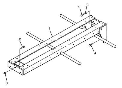 Frame Diagram and Parts List for 73401 3900001 - 3999999 Toro Lawn Tractor