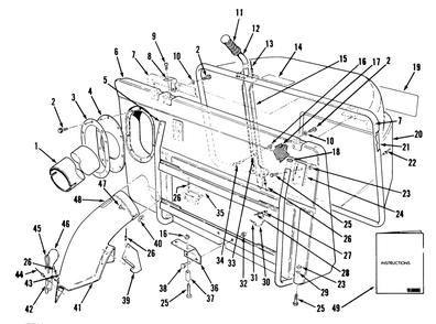 Part Location Diagram of 3313-792 Toro Installation Instructions