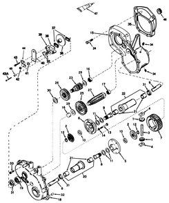 Part Location Diagram of 782041 Toro A Housing & Bushing Assembly (6-5/8