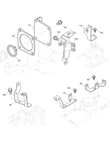 Part Location Diagram of 120-5194 Toro Circlip-External