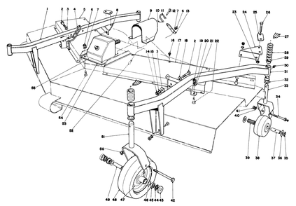 Part Location Diagram of 40-9390 Toro DISCONTINUED