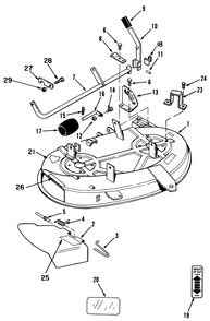 Part Location Diagram of 110846 Toro DISCONTINUED