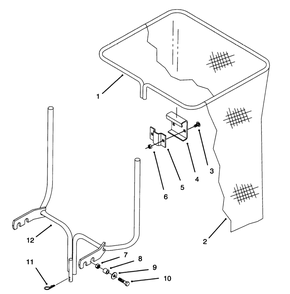 Part Location Diagram of 93-8015 Toro DISCONTINUED