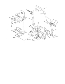 Roll-Over-Protection System Diagram and Parts List for 74264 260000001 AND UP Toro Lawn Mower