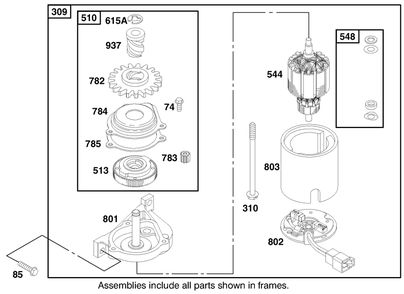 Engine Gts-200 Diagram and Parts List for 20488 8900001 - 8999999 Toro Lawn Mower