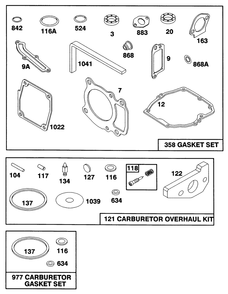 Engine Gts-150 77-8990 Diagram and Parts List for 27502 1000001 - 1999999 Toro Lawn Mower