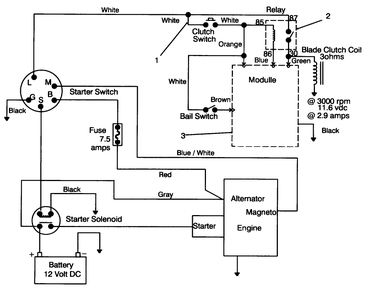 Electric Schematic Diagram and Parts List for 30180 490001 - 490730 Toro Lawn Tractor Accessories