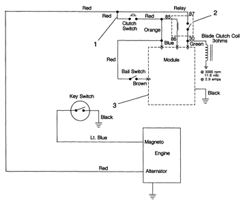 Electric Schematic Diagram and Parts List for 30156 100001 - 199999 Toro Lawn Tractor Accessories