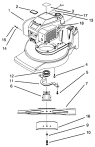 Engine Assembly Diagram and Parts List for 20928BC 49000001 - 49999999 Toro Lawn Mower