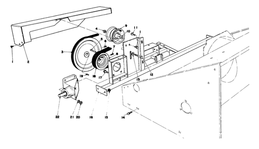 48" Snowthrower Model No. 30570 (Optional) Diagram and Parts List for 30775 600001 - 699999 Toro Lawn Tractor