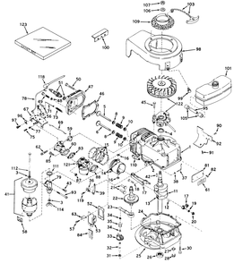 Engine Model Lav35-40456h Diagram and Parts List for 21103 9000001 - 9999999 Toro Lawn Mower