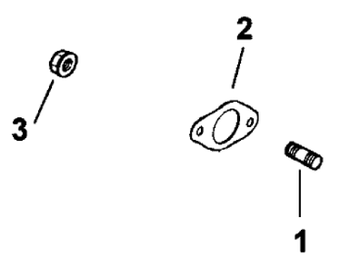 Exhaust Diagram and Parts List for 74187 (200000001-200000500)(2000) Toro Lawn Mower