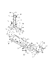 Frame/battery Diagram and Parts List for LX420  Toro Lawn Tractor