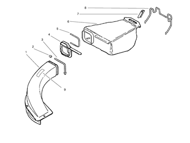 Part Location Diagram of 684727-03 Toro Adapter Assembly