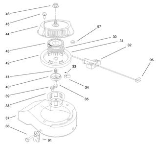 Engine Assembly (Continued) Model No. 47pt6-5 Diagram and Parts List for 38436 7900001 - 7999999 Toro Snow Blower