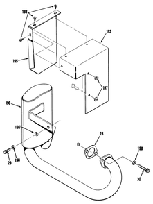 Muffler And Exhaust Diagram and Parts List for A2-12KE02 1000001 - 1999999 Toro Lawn Tractor