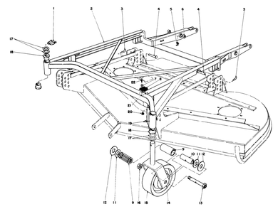 Cutting Unit Model No. 30560 (Continued) Diagram and Parts List for 30560 5000001 - 5999999 Toro Lawn Mower