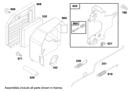 Engine Gts-150 Diagram and Parts List for 26636 7900001 - 7999999 Toro Lawn Mower