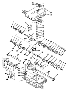 Part Location Diagram of 790022 Toro Lever-Brake