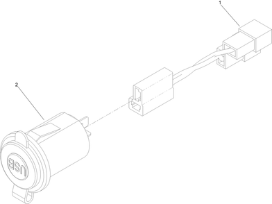 Part Location Diagram of 140-7955 Toro Port-Power, Usb