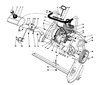 Engine Assembly Diagram and Parts List for 38162C 5000001 - 5999999 Toro Snow Blower