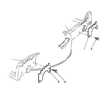 Wear Plate Model No. 49-4080 Diagram and Parts List for 20218 2000001 - 2999999 Toro Lawn Mower