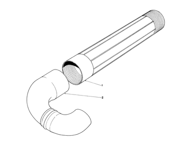 Rain Gutter Cleaner Attachment Model 51527 (Optional) Diagram and Parts List for 51530 5000001 - 5999999 Toro Leaf Blower / Vacuum