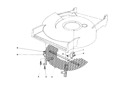 Leaf Shredder Kit No. 59105 (Optional) Diagram and Parts List for 20710 1000001 - 1999999 Toro Lawn Mower