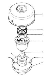 Dual Line Bump Feed Cutter Head (Optional) Diagram and Parts List for 51675 2000001 - 2999999 Toro Trimmer