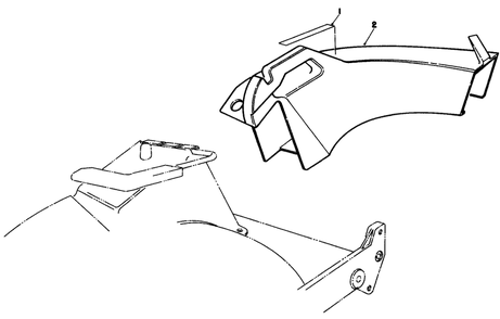 Side Discharge Chute Model No. 59168 (Optional) Diagram and Parts List for 22030 9000001 - 9999999 Toro Lawn Mower