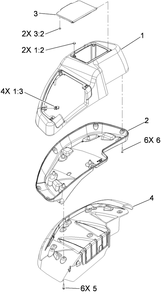 Rh Console Assembly Diagram and Parts List for 74955CP (290000001-290999999)(2009) Toro Lawn Mower