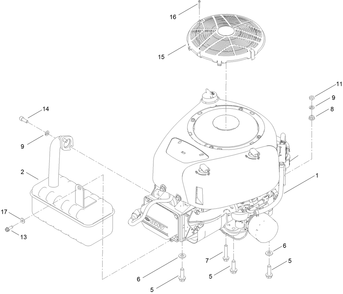 Part Location Diagram of 145-4670 Toro Screw-Fan