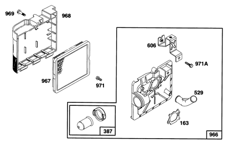 Engine Briggs & Stratton Model 12f802-0667-01 Diagram and Parts List for 20913B 69000001 - 69999999 Toro Lawn Mower
