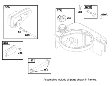 Engine Briggs & Stratton Model 12f802-1767-E1 Diagram and Parts List for 20803 8900001 - 8999999 Toro Lawn Mower