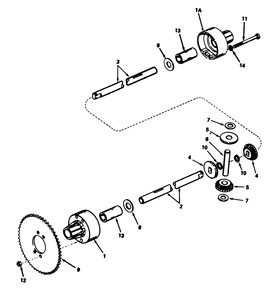Differential Model 100-024 Diagram and Parts List for 56145 4000001 - 4999999 Toro Lawn Tractor