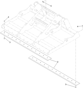 Leveler Assembly Diagram and Parts List for 22550 318000001 - 318999999 Toro Lawn Tractor Accessories