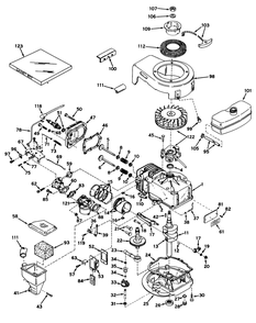 Engine Model Lav35-40534h Diagram and Parts List for 21666 0000001 - 0033908 Toro Lawn Mower