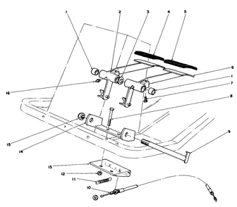 Brake Kit Model No. 30758 (Optional) (Continued) Diagram and Parts List for 30718 2000001 - 2999999 Toro Lawn Tractor